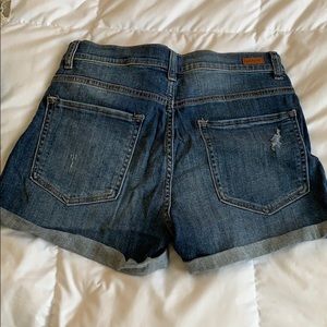 Sneak Peek Shorts - High waisted Jean shorts Sneak Peek Shorts - High waisted Jean shorts